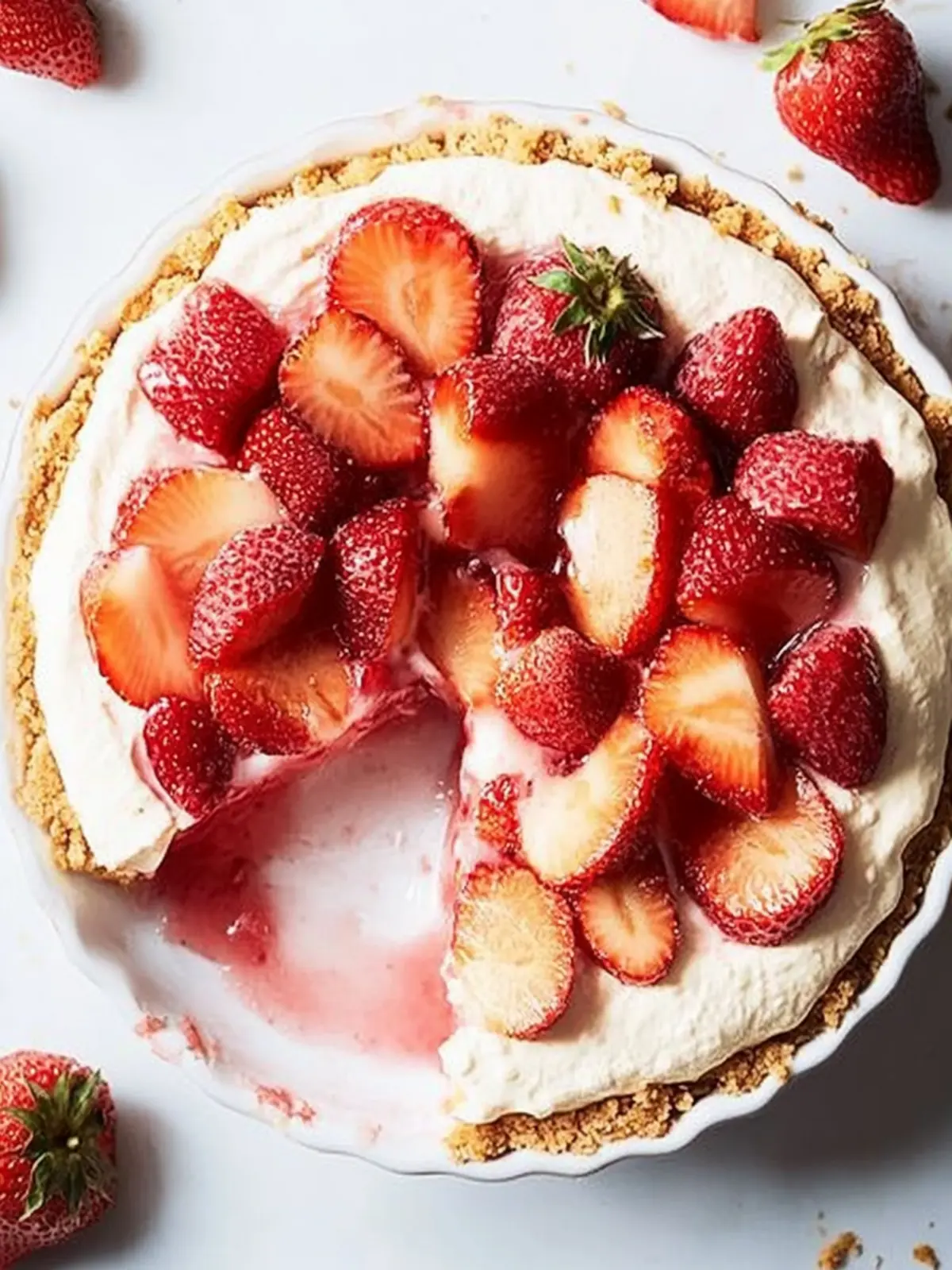 Erdbeer-Brezel-Torte