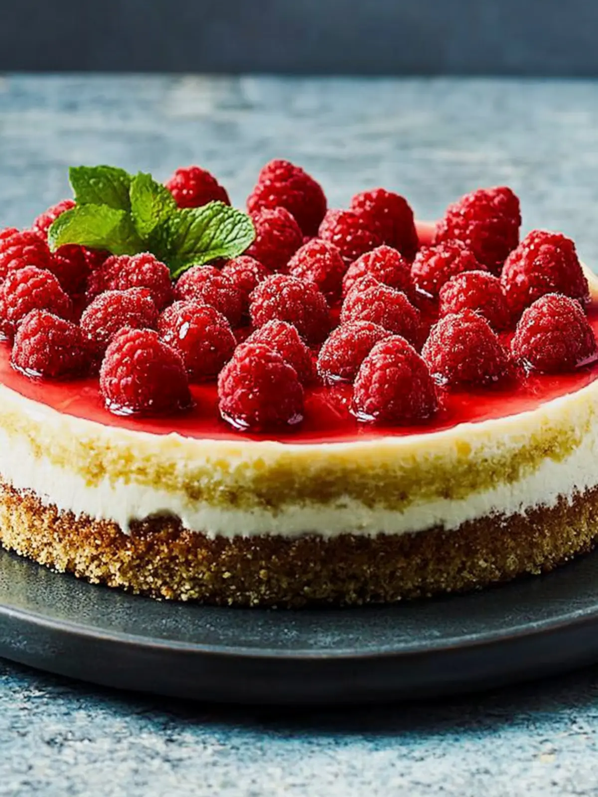 Pistazien-Käsekuchen