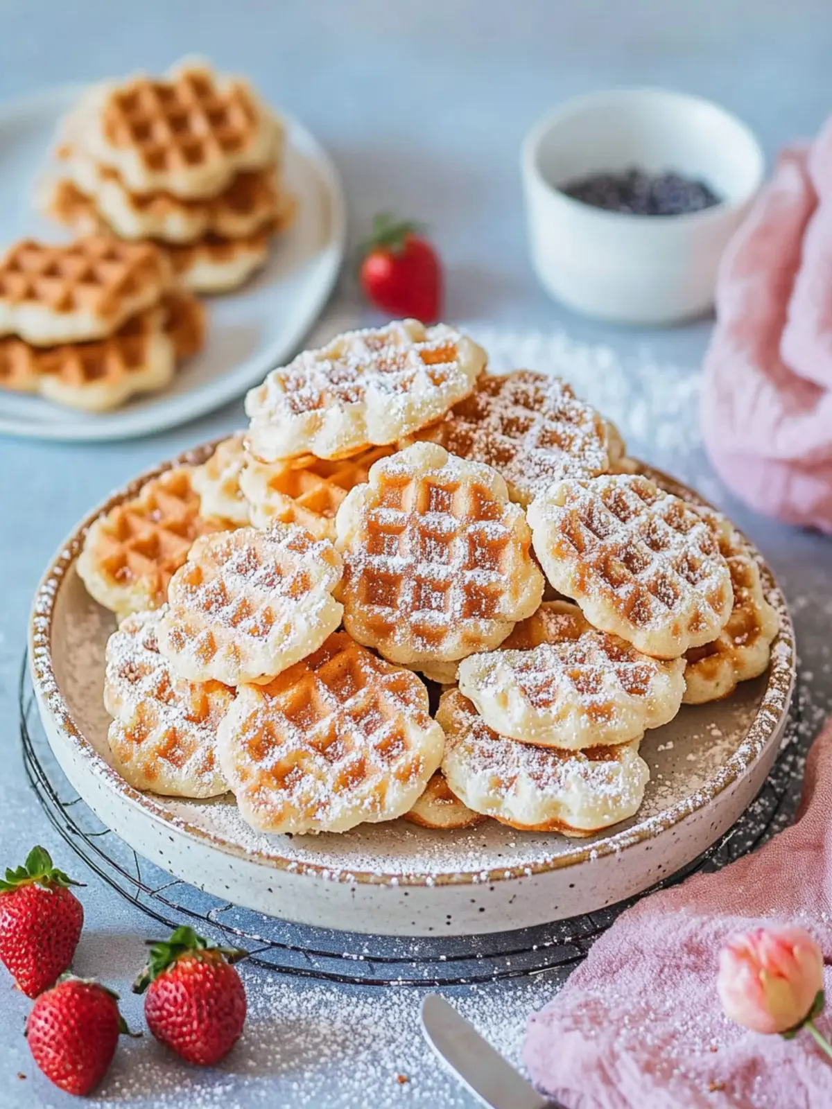 Waffelkekse mit Zimt – schnell & einfach