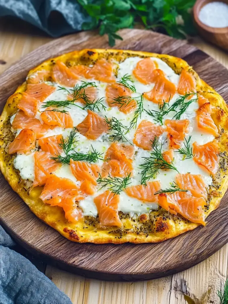 Fabelhafte Pizza Mit Gerauchertem Lachs Bilder