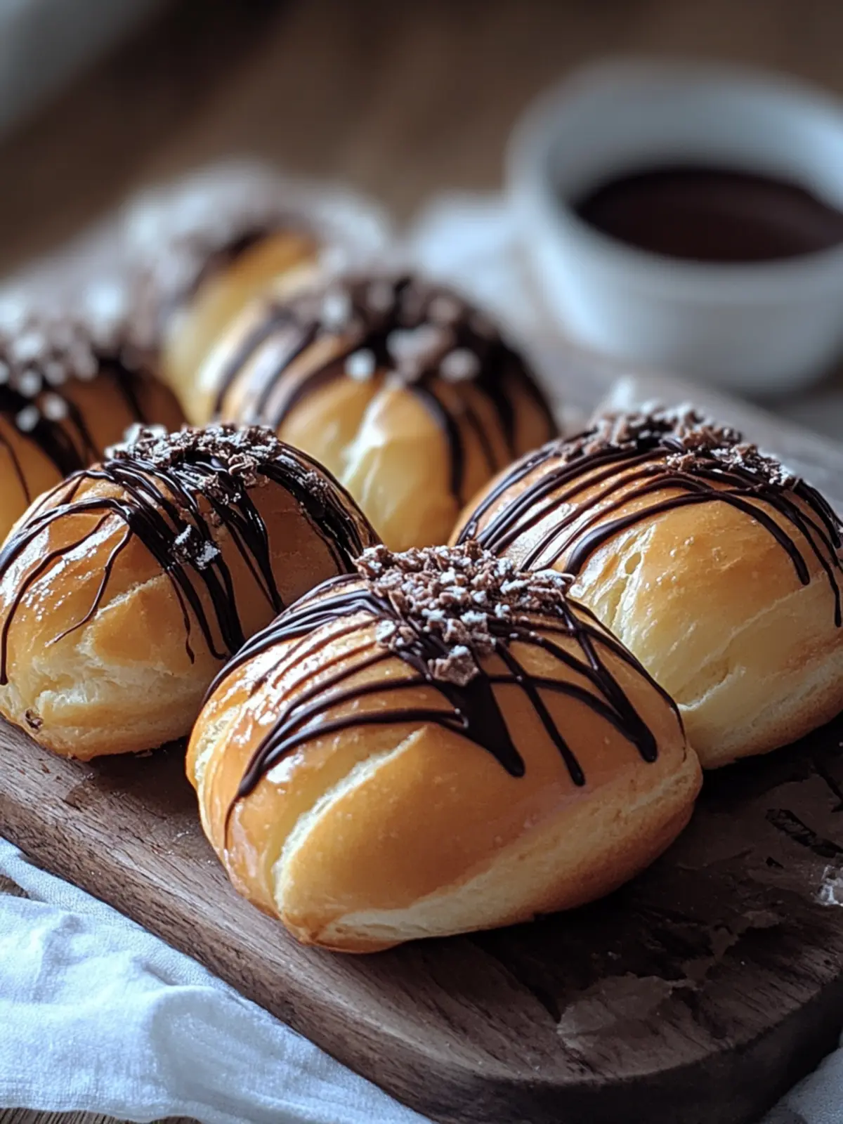 Fluffige Schokobrötchen