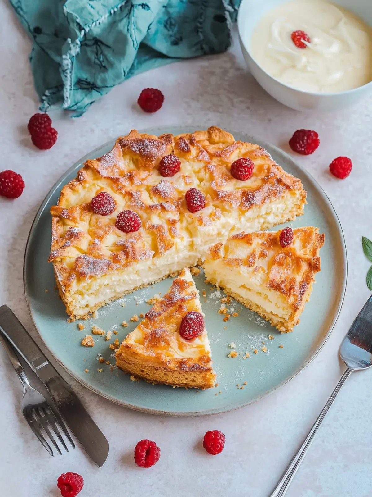 Saftiger Buttermilchkuchen