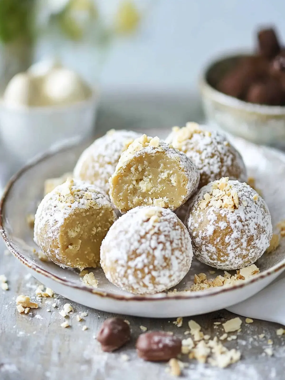 Grießknödel mit Nougat – Mozartknödel (zuckerfrei)