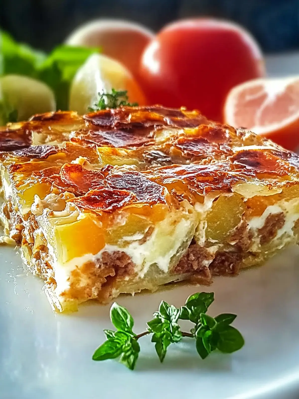 Kohlrabi Auflauf zum Abnehmen