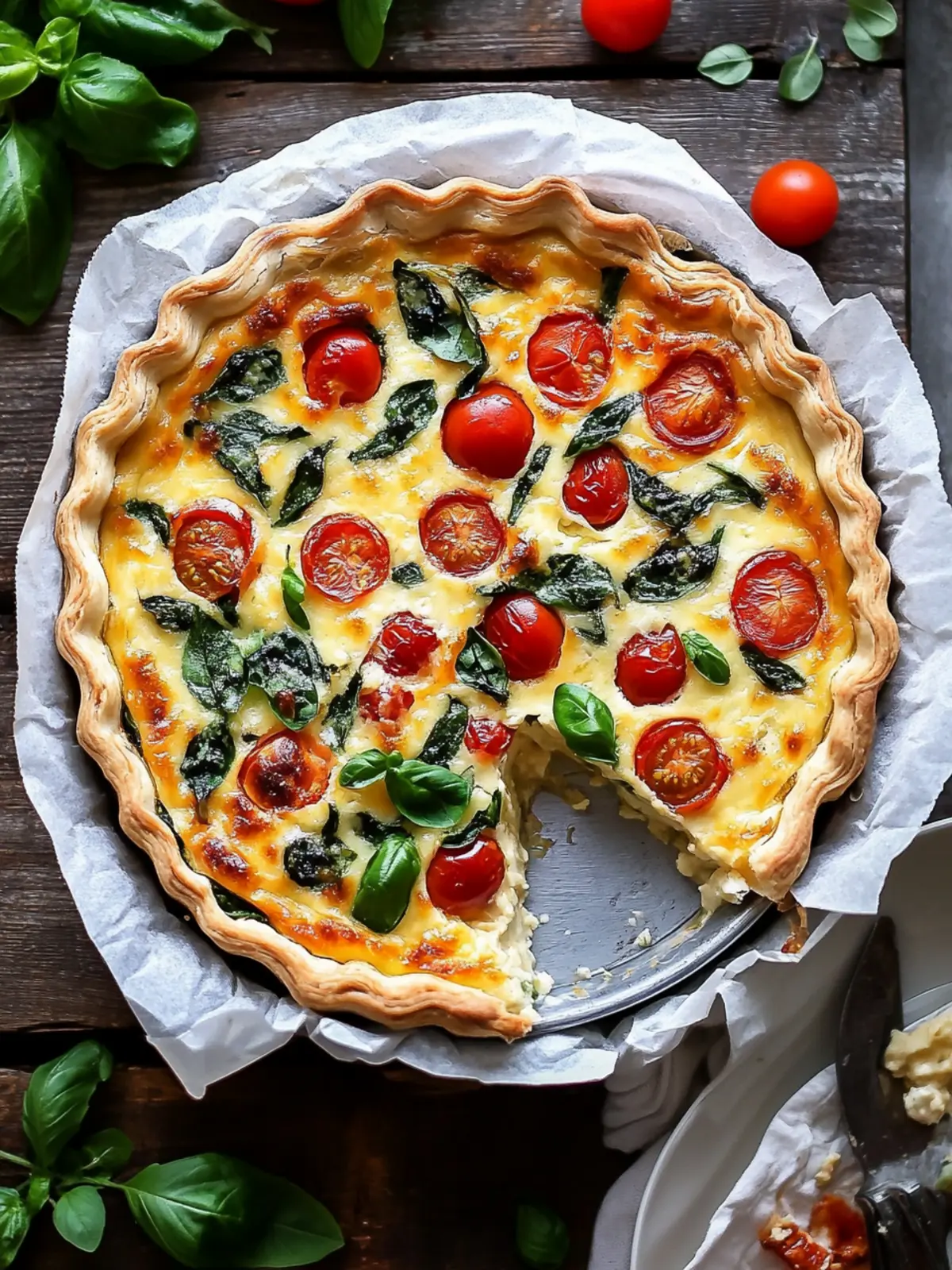 Mangold-Quiche (einfach & vegetarisch)