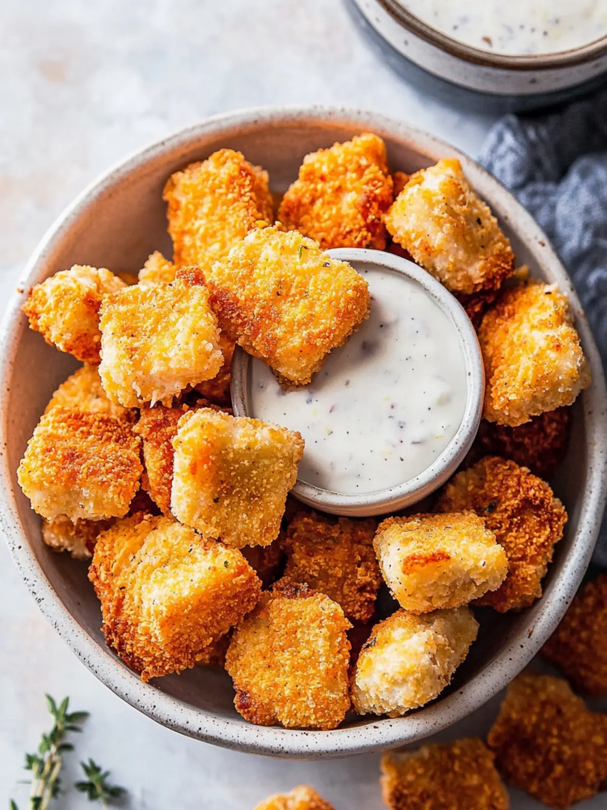Chicken Nuggets from the Air Fryer