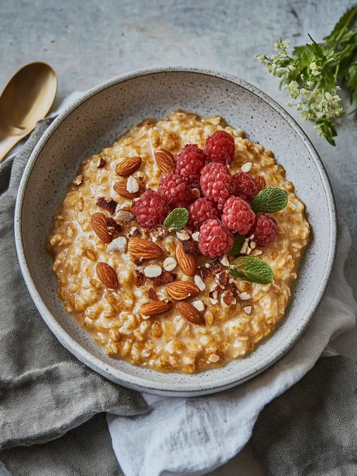 Karottenkuchen-Porridge