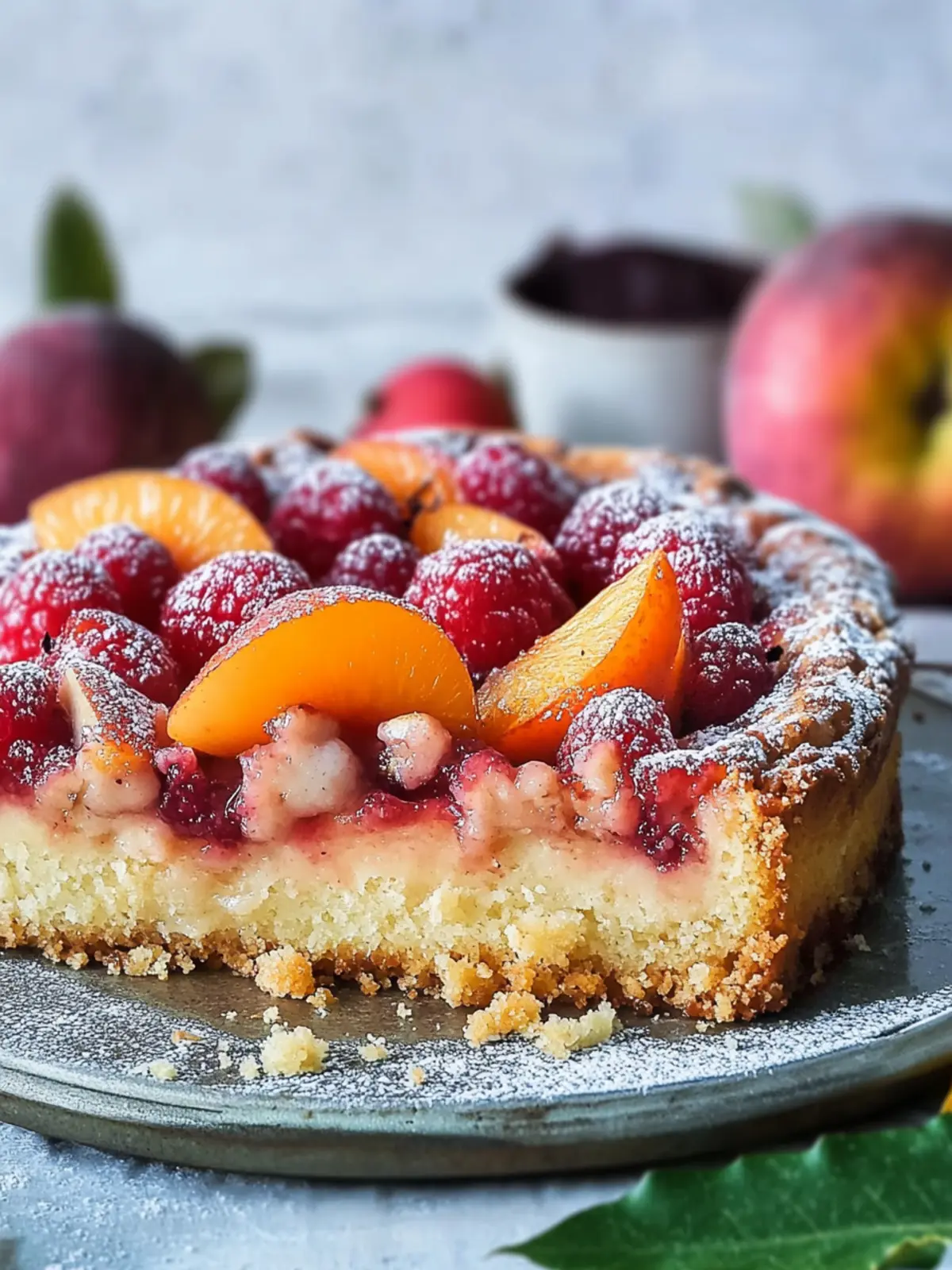 Plum streusel cake with twin dough the ideal dough for fruit cake
