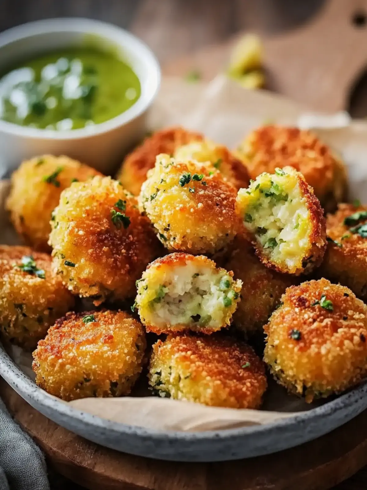 Brokkoli Käse Nuggets – Gesunder Snack