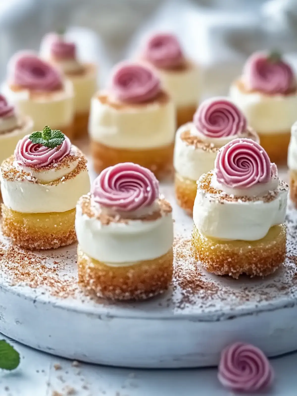 Mini Zimtwirbel-Käsekuchen für süße Momentmacher