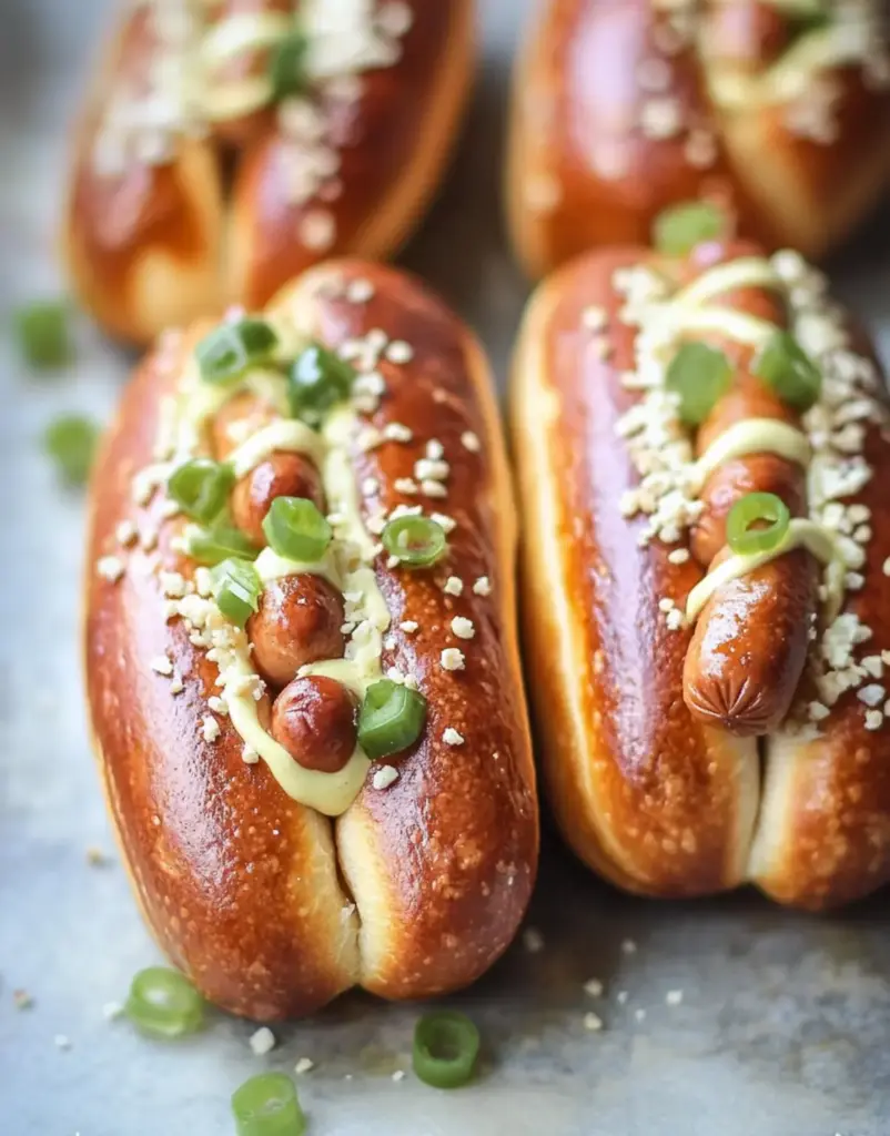 Brezel-Hotdog-Rezept