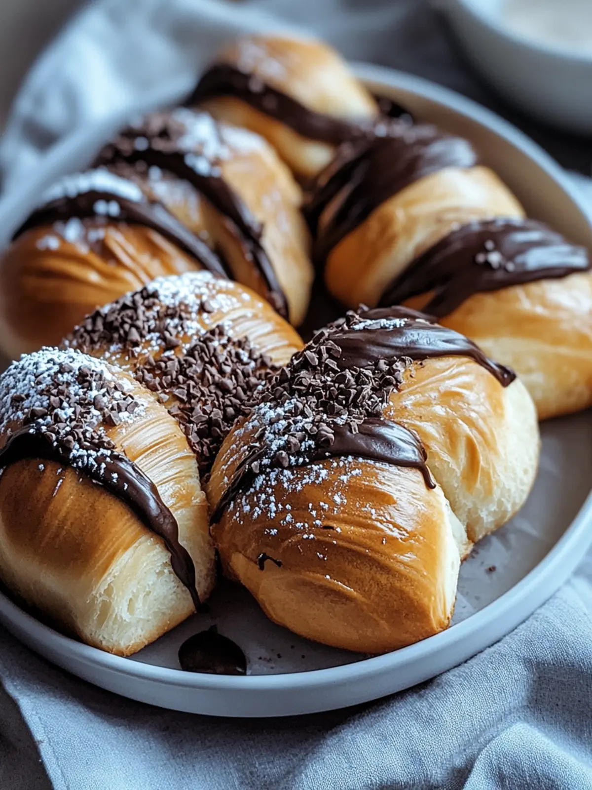 Fluffige Schokobrötchen