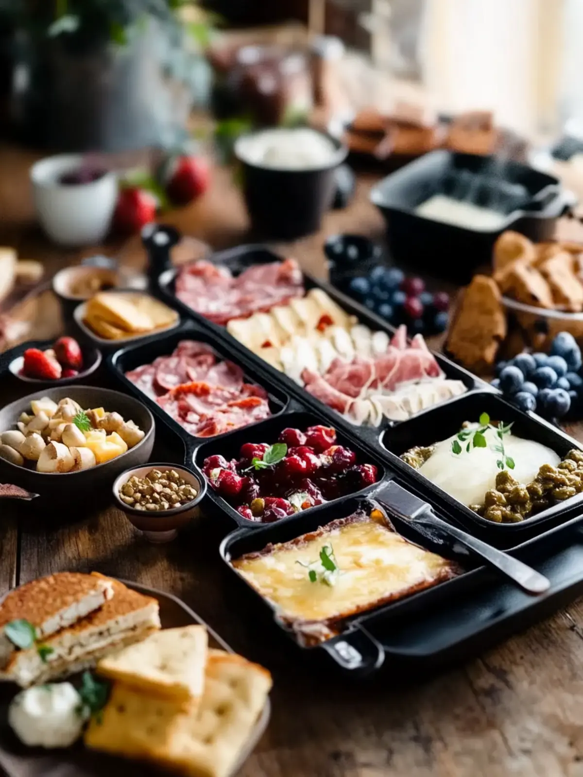 7 süße Raclette Nachtische