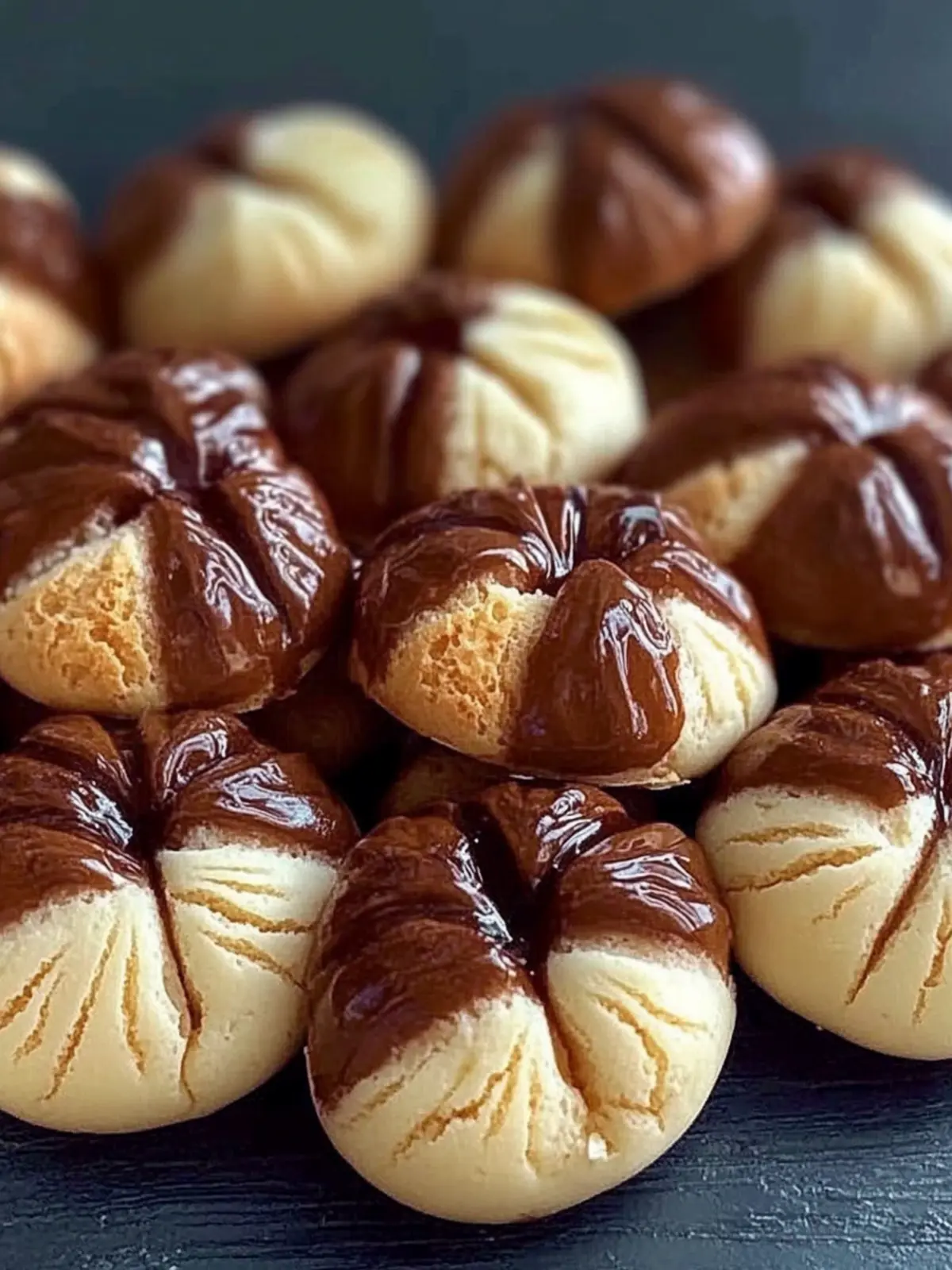 Marmorplätzchen, die im Mund schmelzen