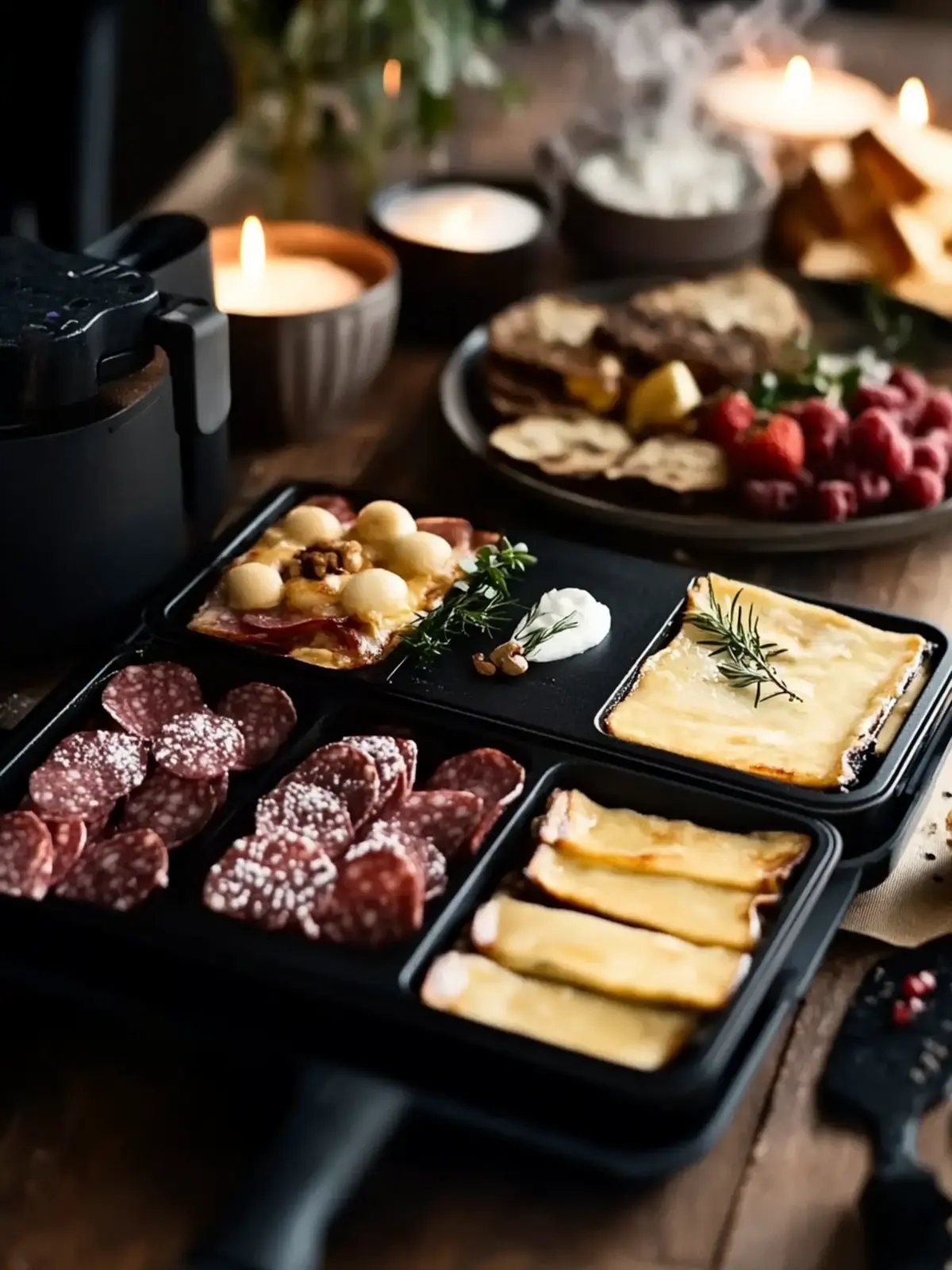 7 süße Raclette Nachtische