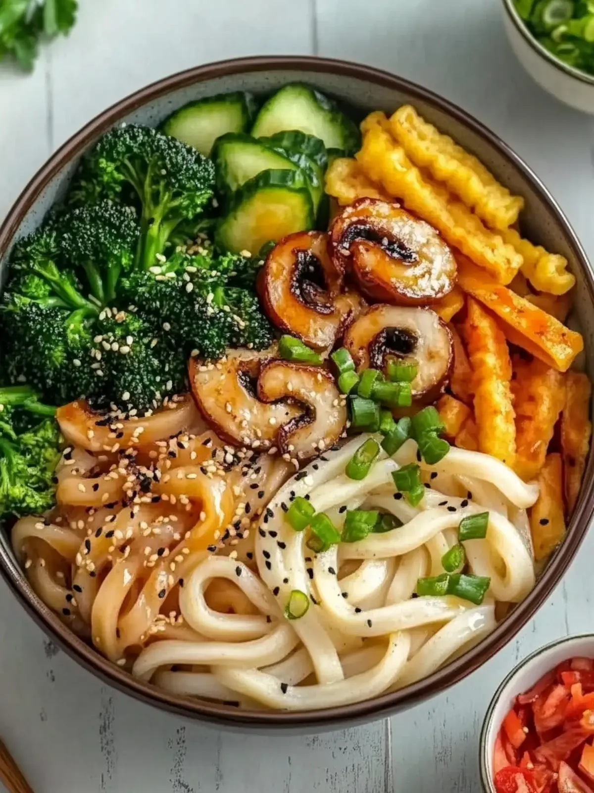 Udon-Nudel-Schüssel | Rezept