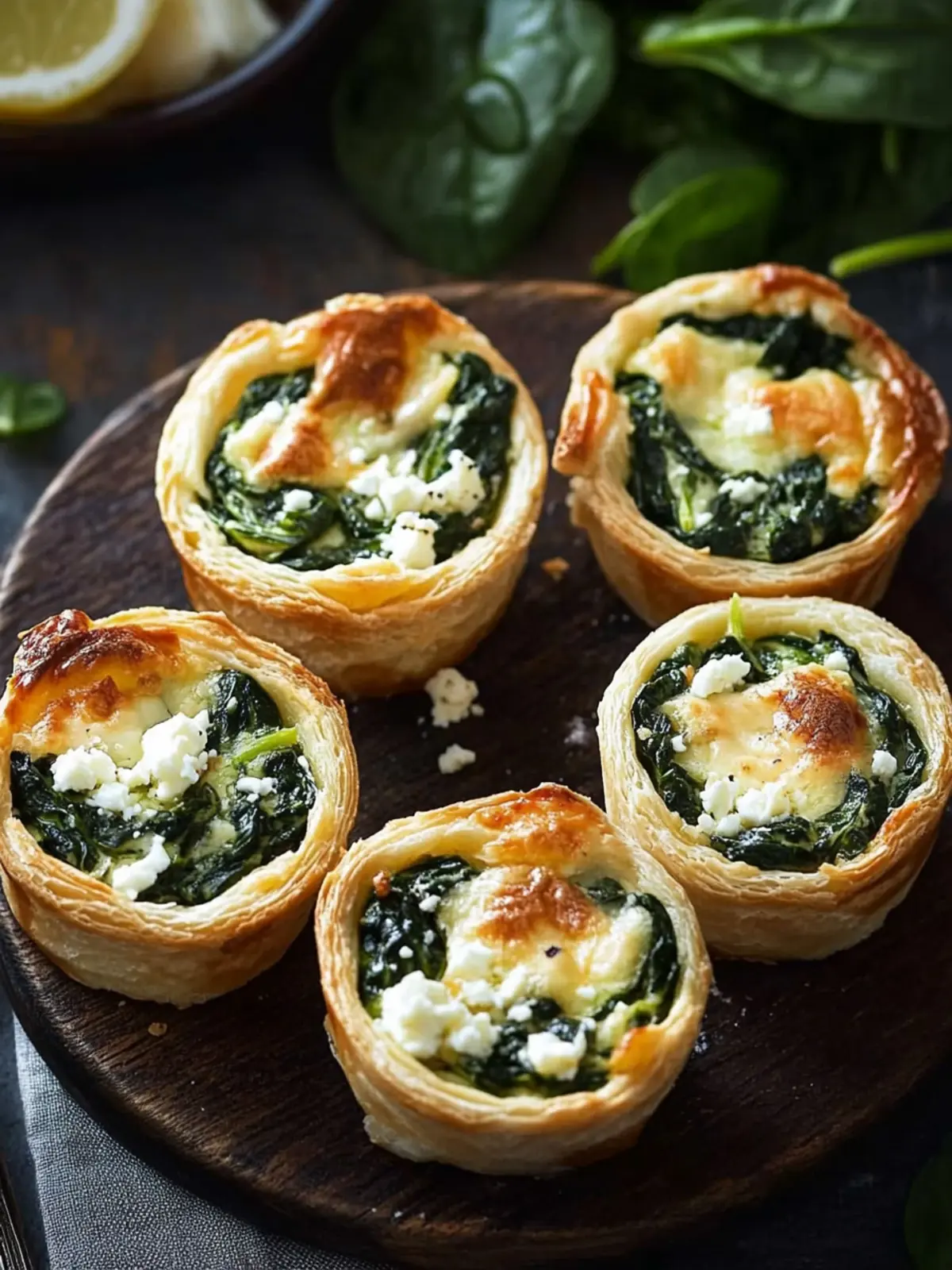 Mini-Quiches with spinach and feta: A simple recipe for the lunchbox