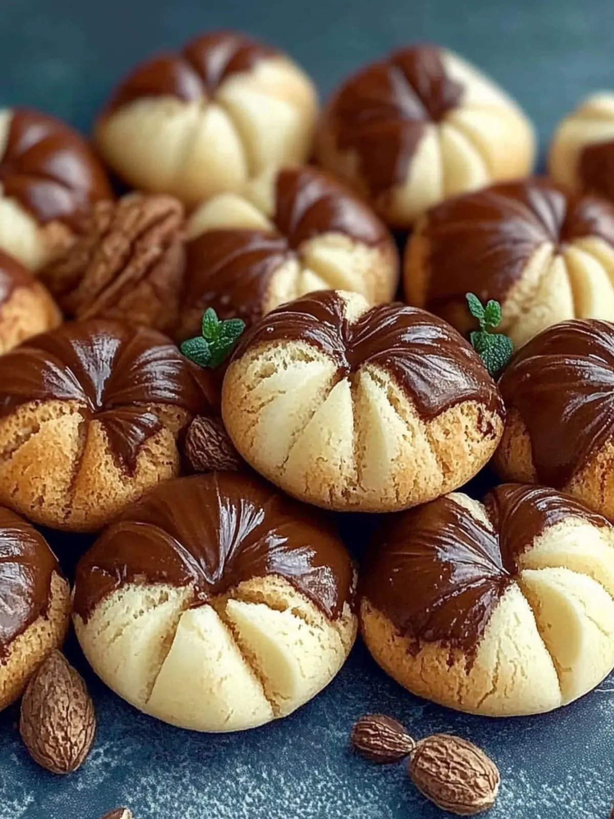 Marmorplätzchen, die im Mund schmelzen