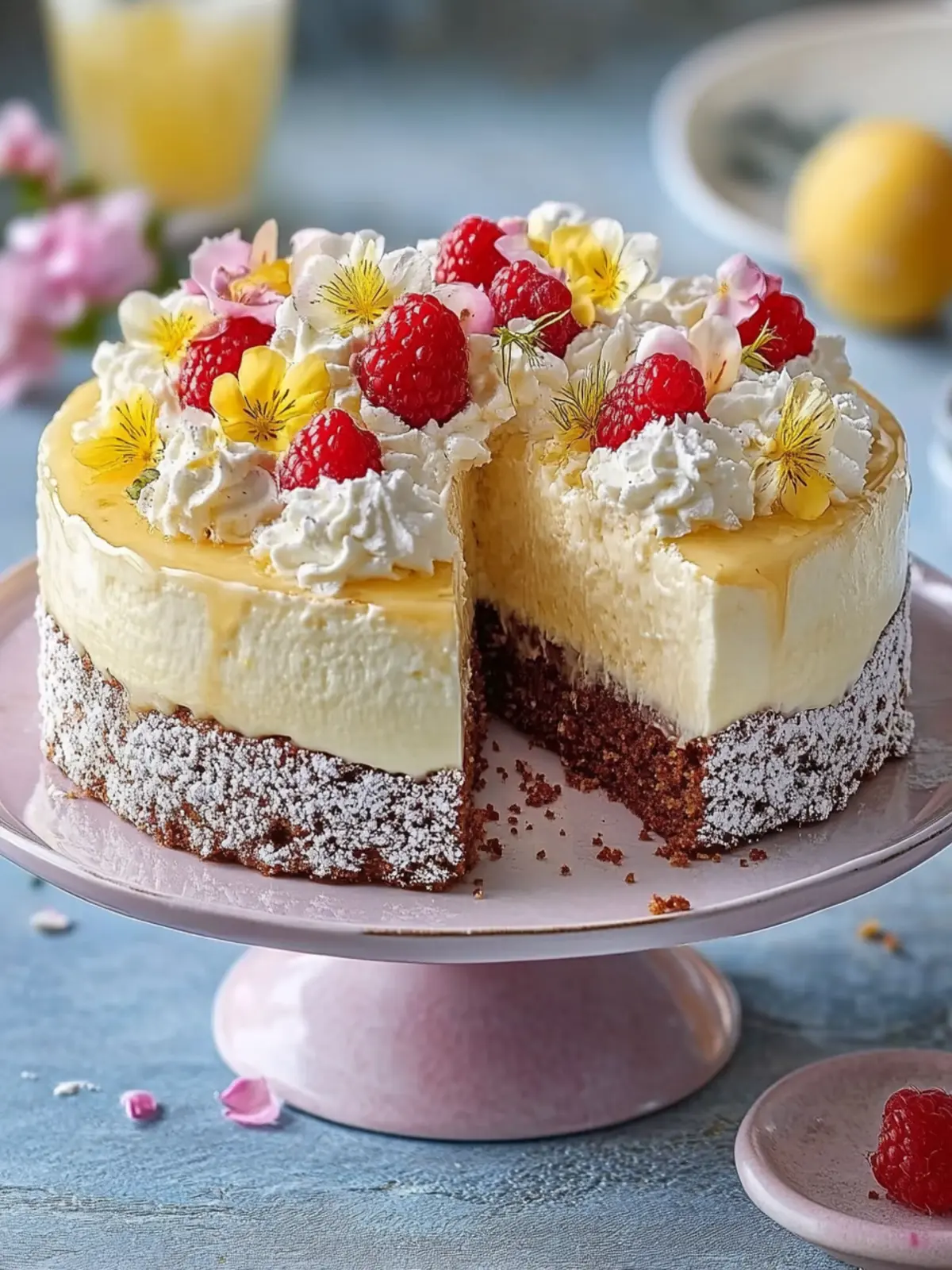 Himmlische Mohn-Eierlikörtorte mit Mascarpone