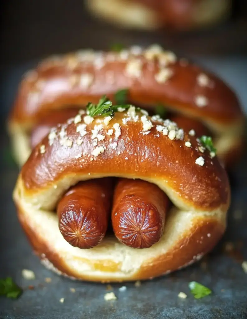 Brezel-Hotdog-Rezept