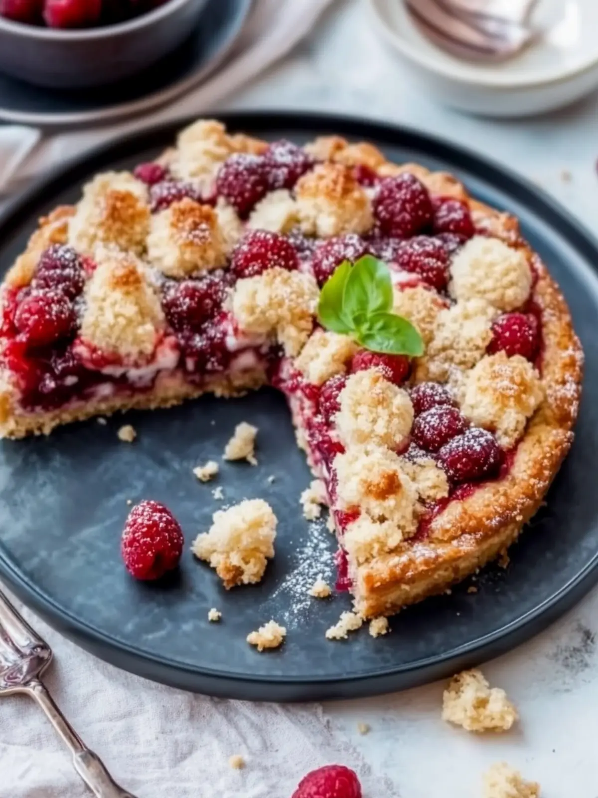 Zwetschgenkuchen mit Streusel