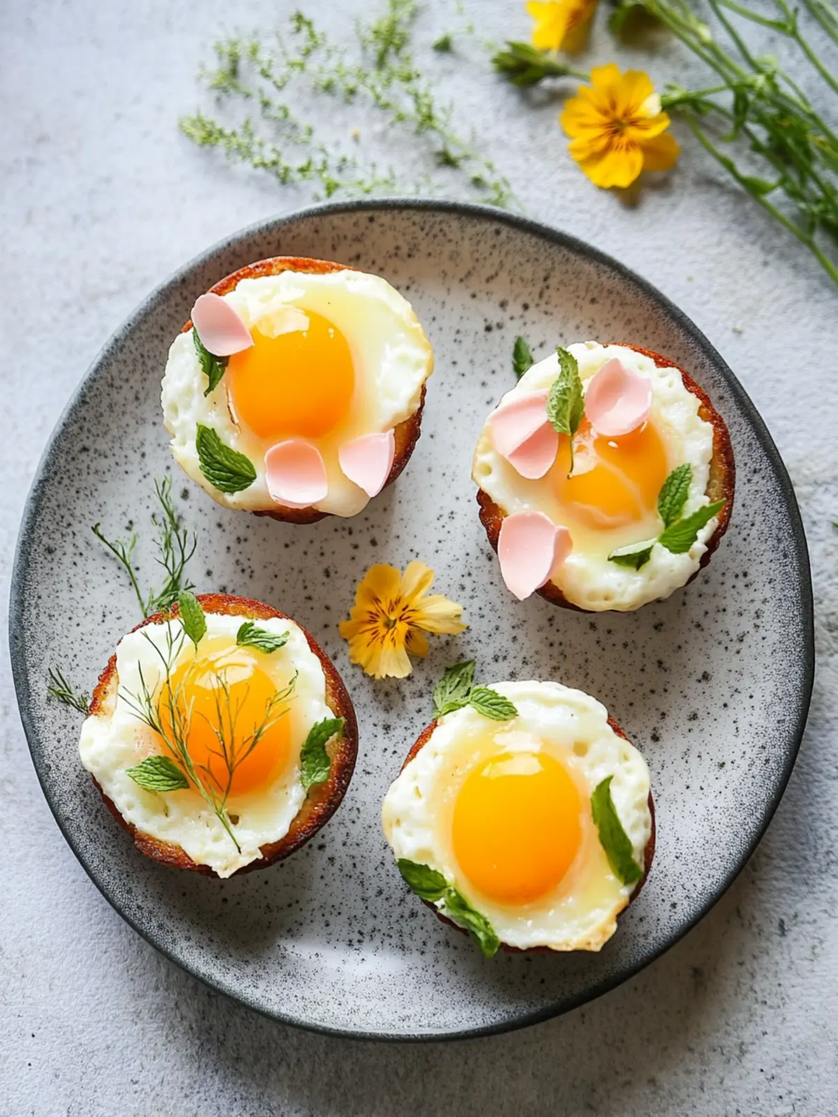 Frühstücksmuffins mit Ei