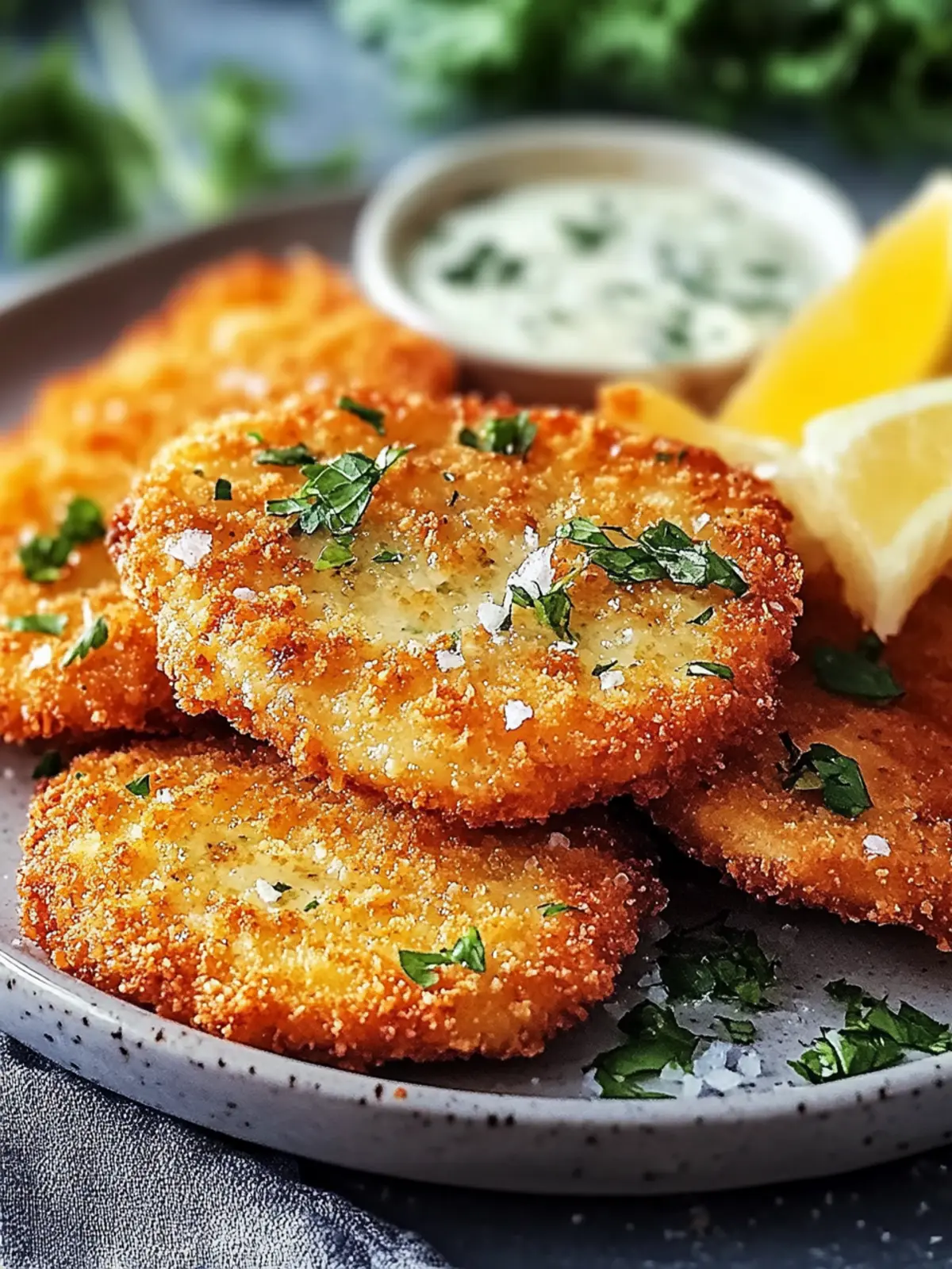 Airfryer Kohlrabi Schnitzel: Healthy and Crispy Enjoyment