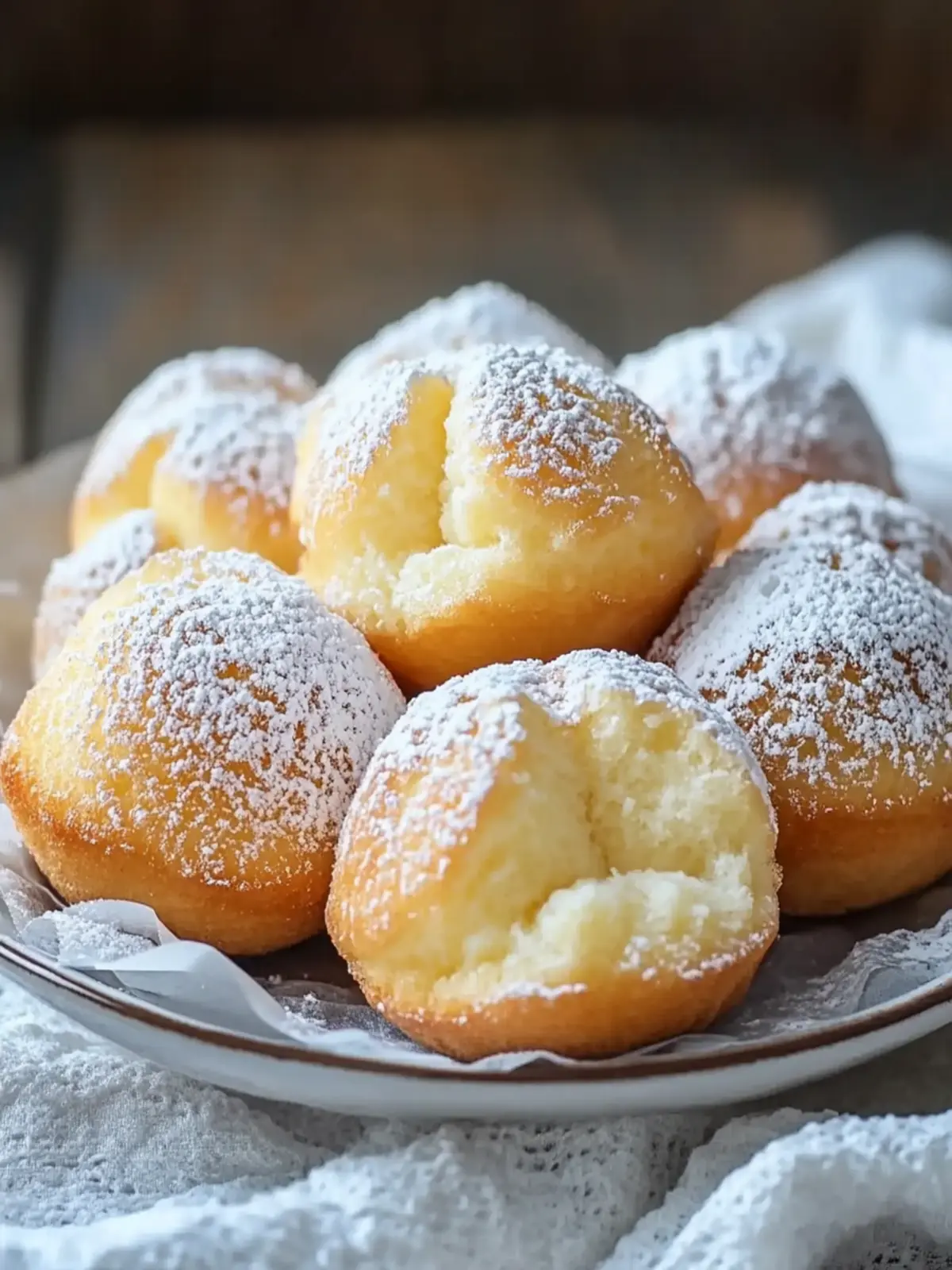 Bomboloni mit Creme: Ein unglaubliches ultimatives Rezept für 10 Stück