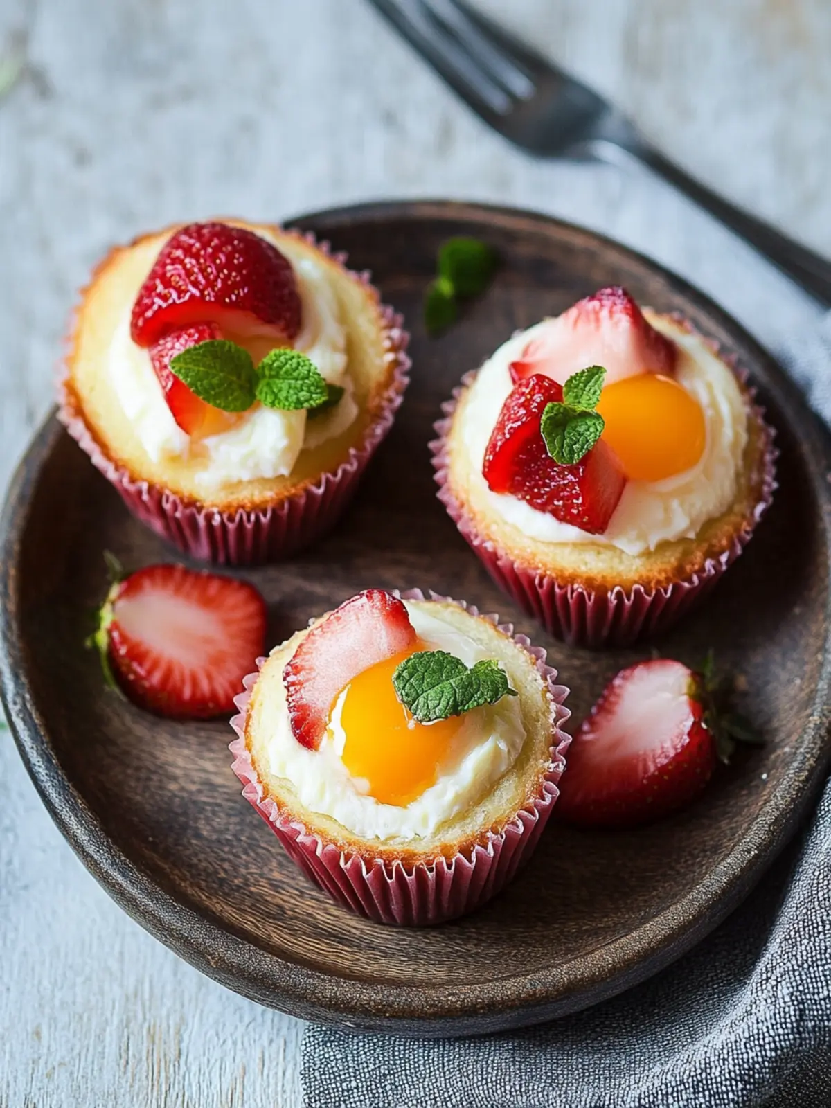 Frühstücksmuffins mit Ei