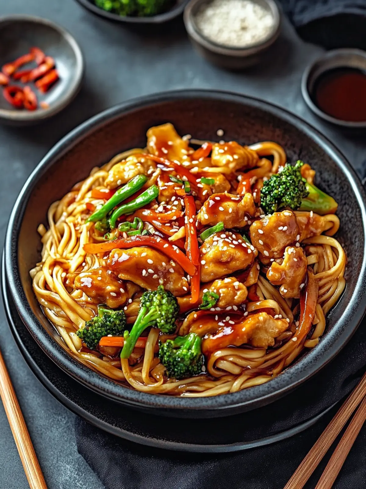 Hähnchen Teriyaki Nudeln: So gelingt das Rezept perfekt