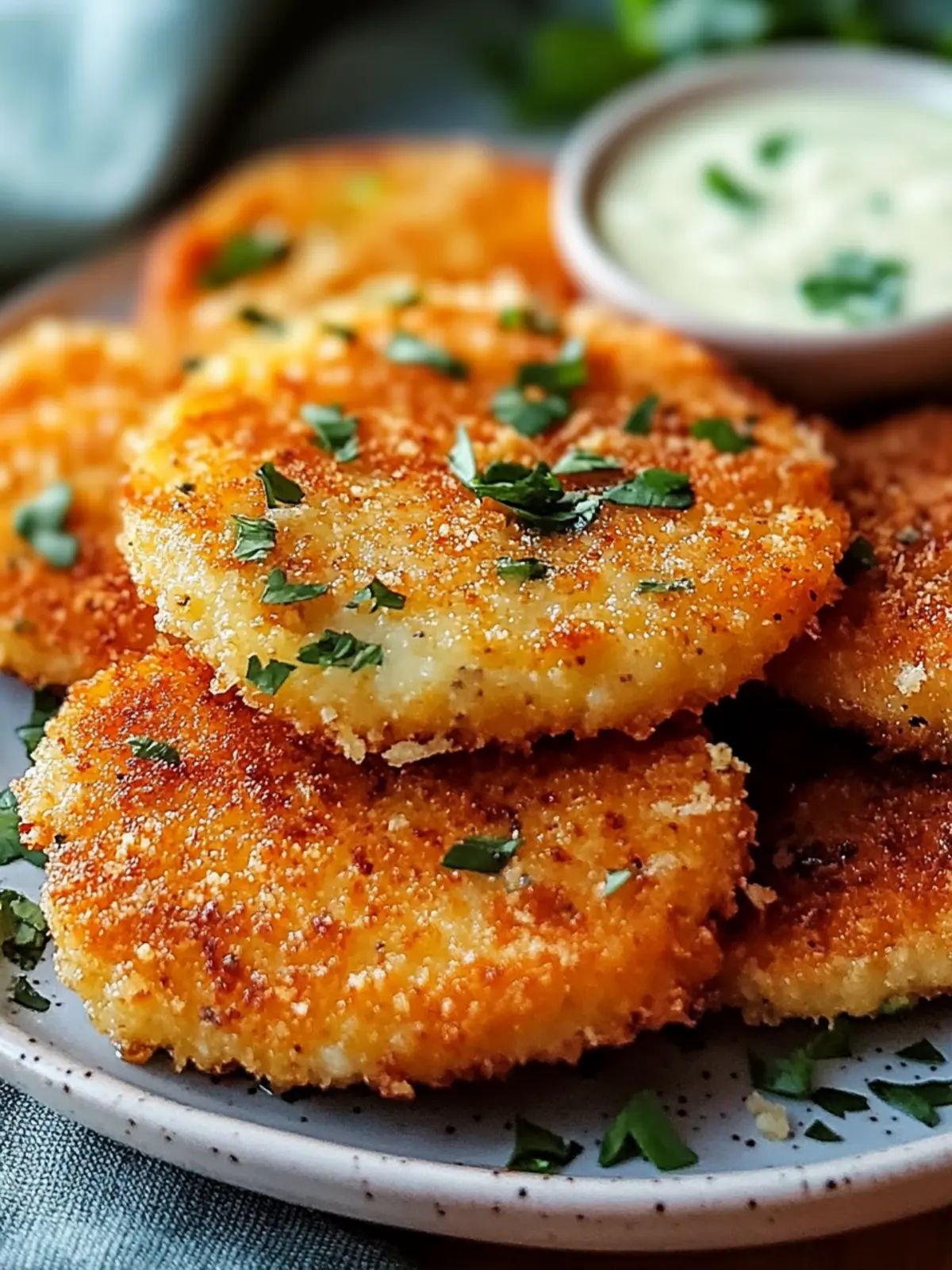 Airfryer Kohlrabi Schnitzel: Healthy and Crispy Enjoyment