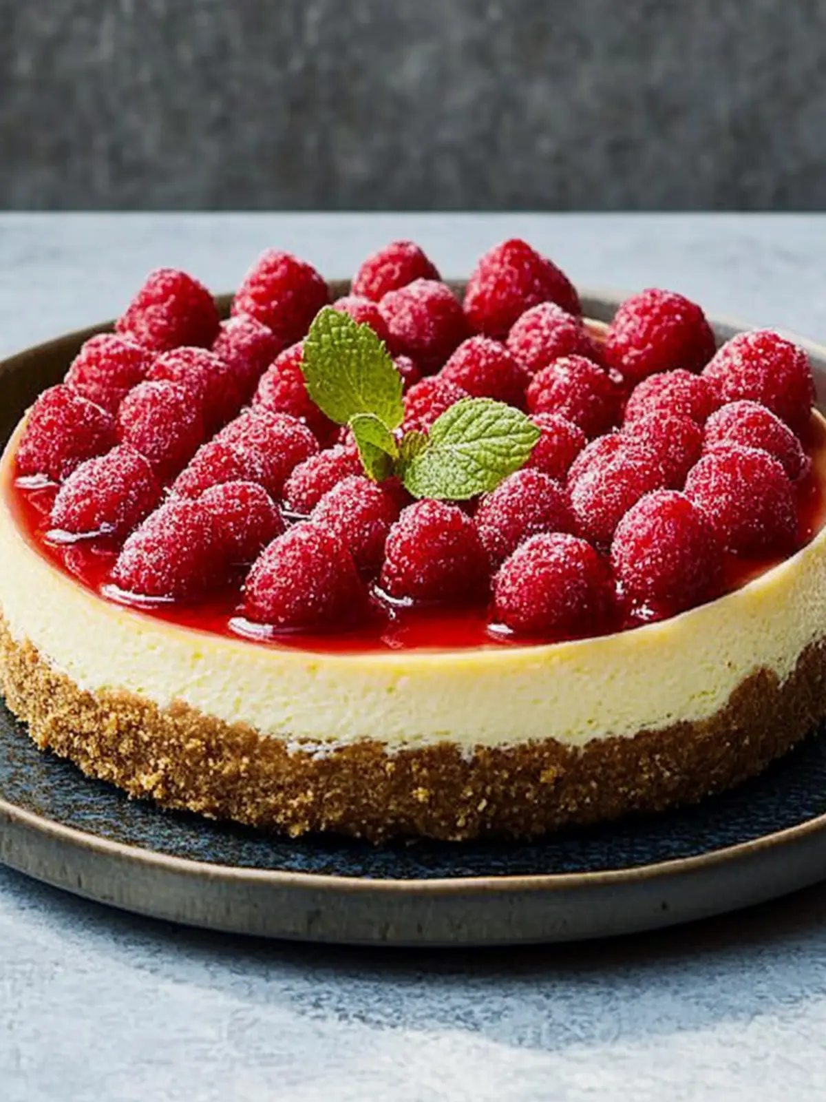 Pistazien-Käsekuchen