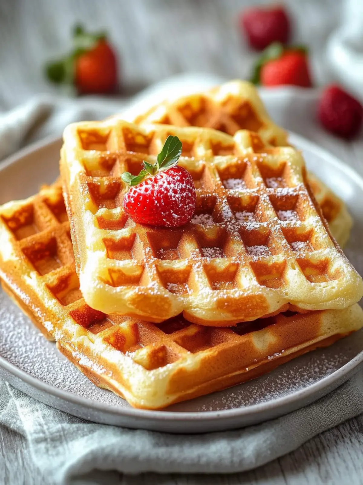 Geheimes Waffelrezept