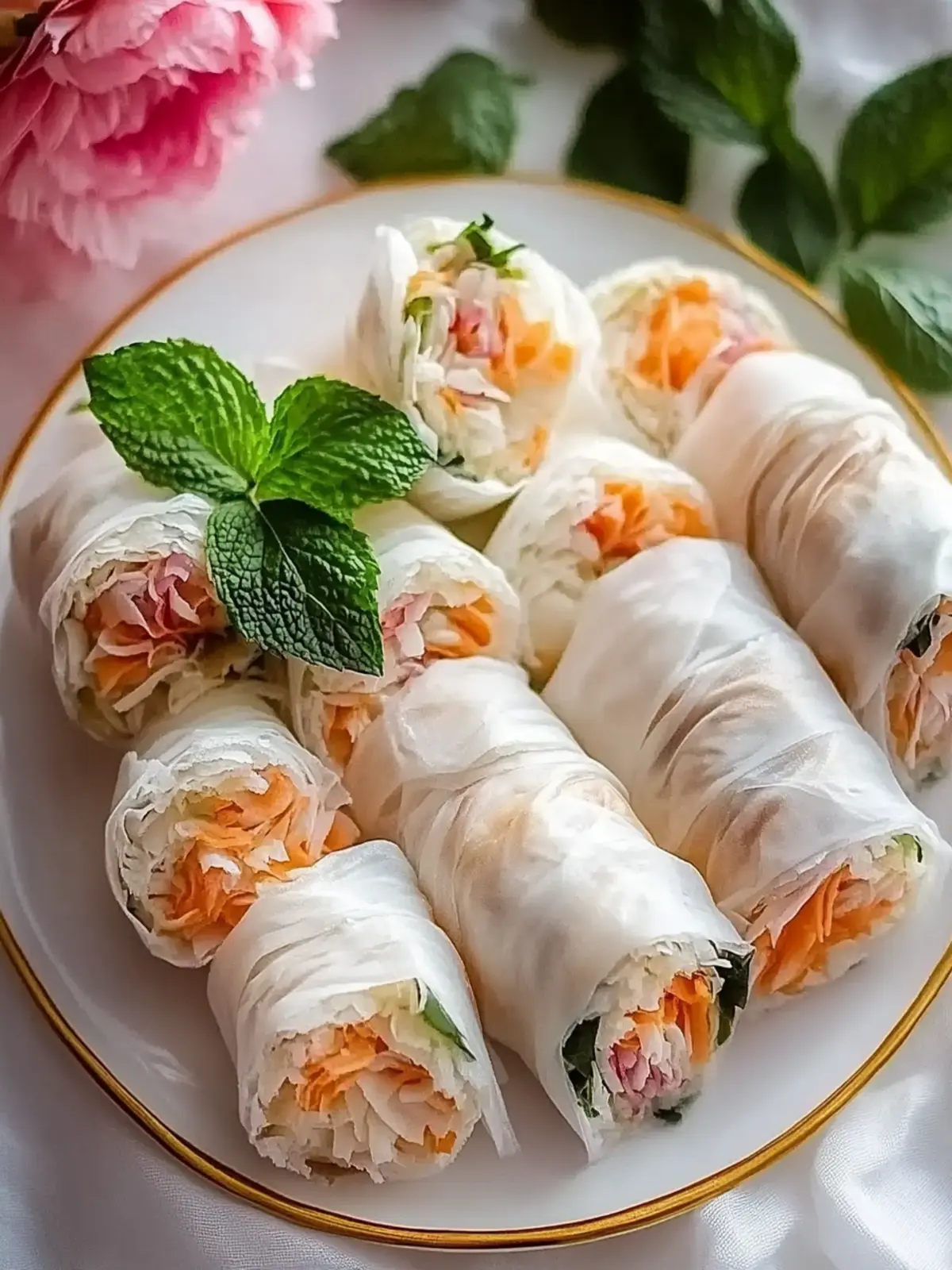 Reispapier Frühlingsrollen