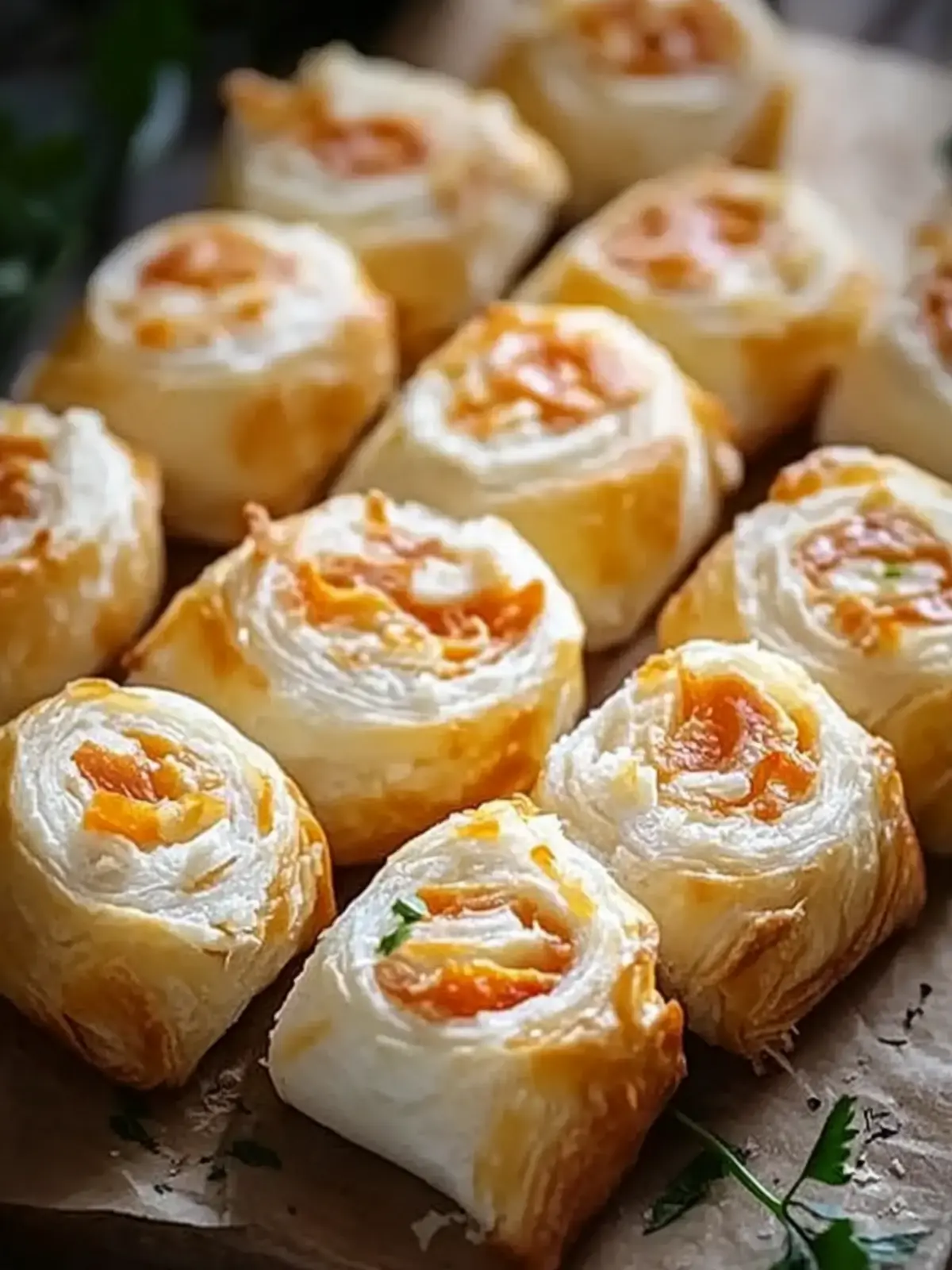 Frischkäse Roll-Ups