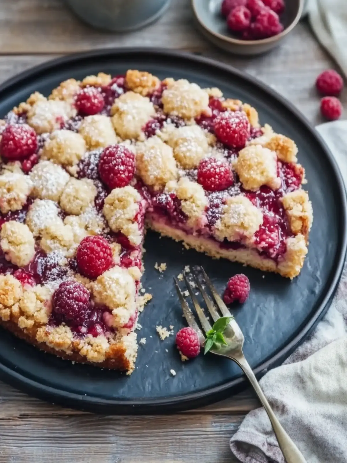 Zwetschgenkuchen mit Streusel