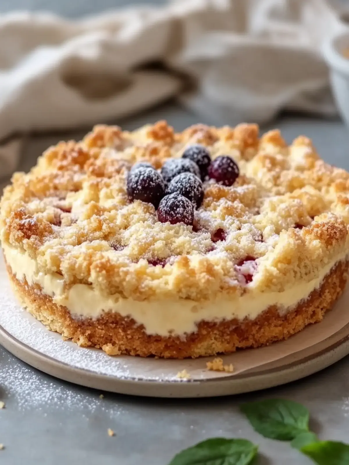 Zwetschgenkuchen Pudding Streusel: Das beste Rezept mit Streuseln