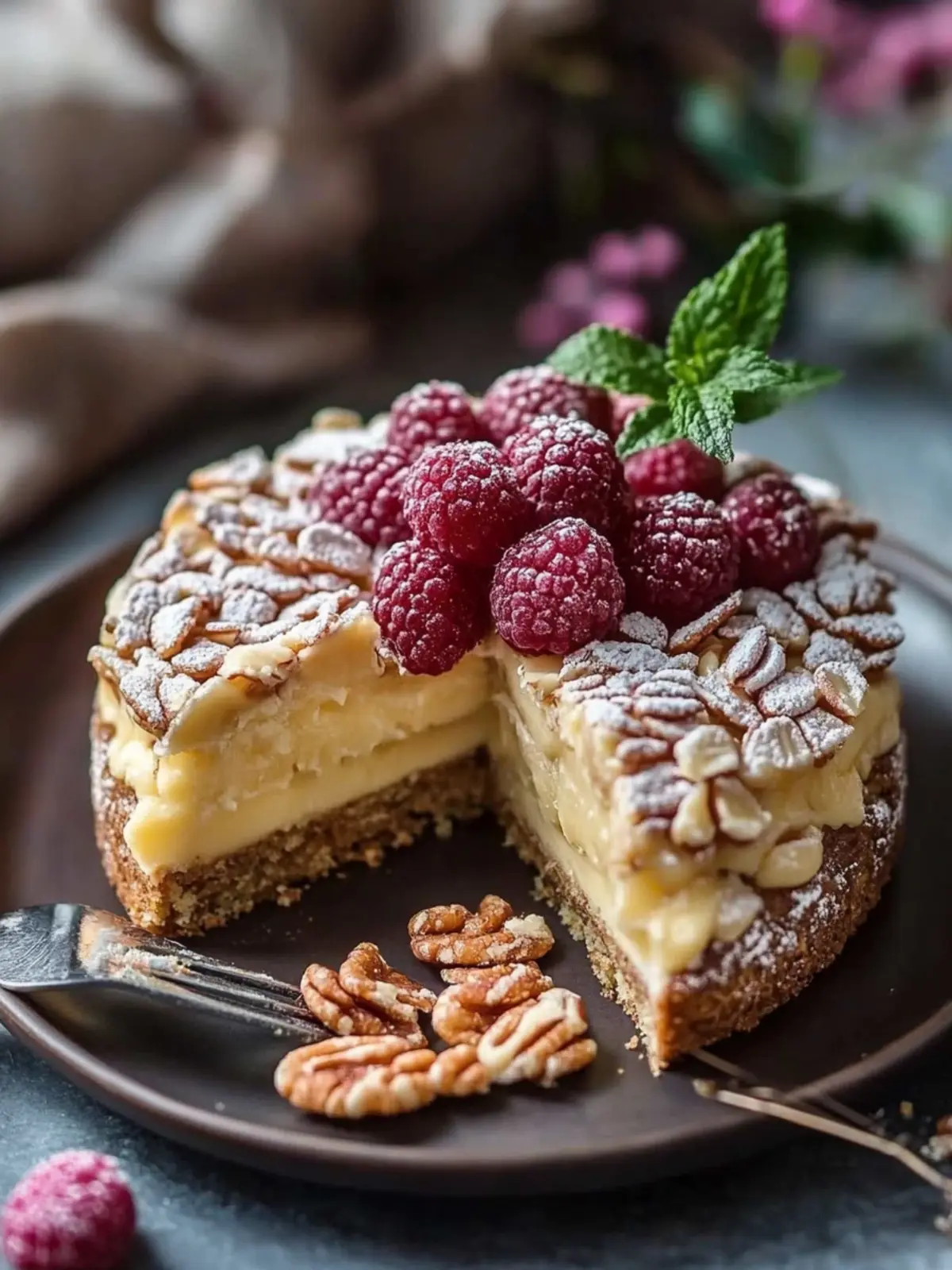 Schwedische Mandeltorte zum Dahinschmelzen