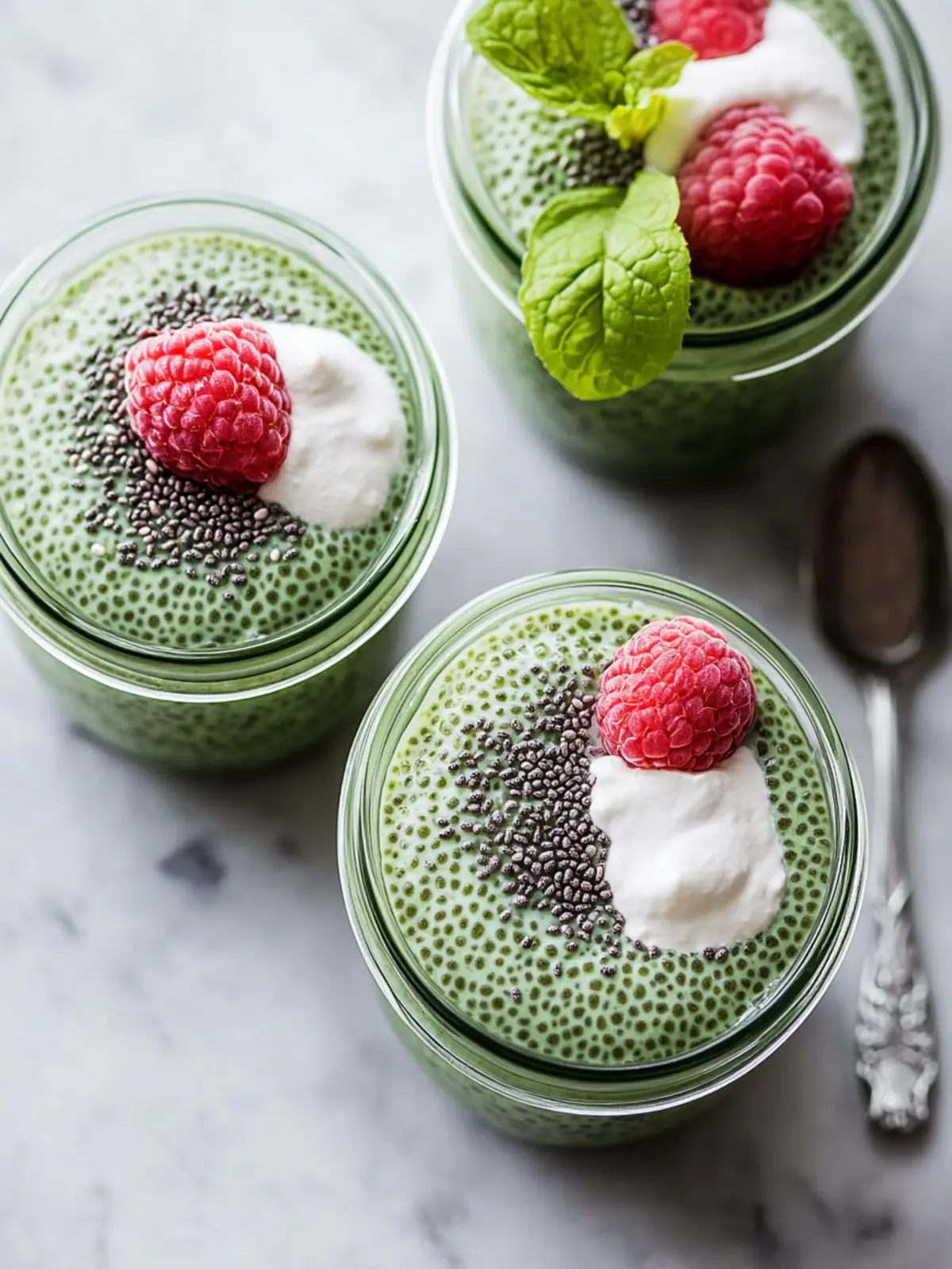 Matcha Chia Pudding