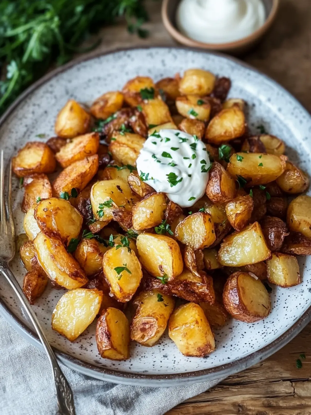 Bratkartoffeln in der Heißluftfritteuse