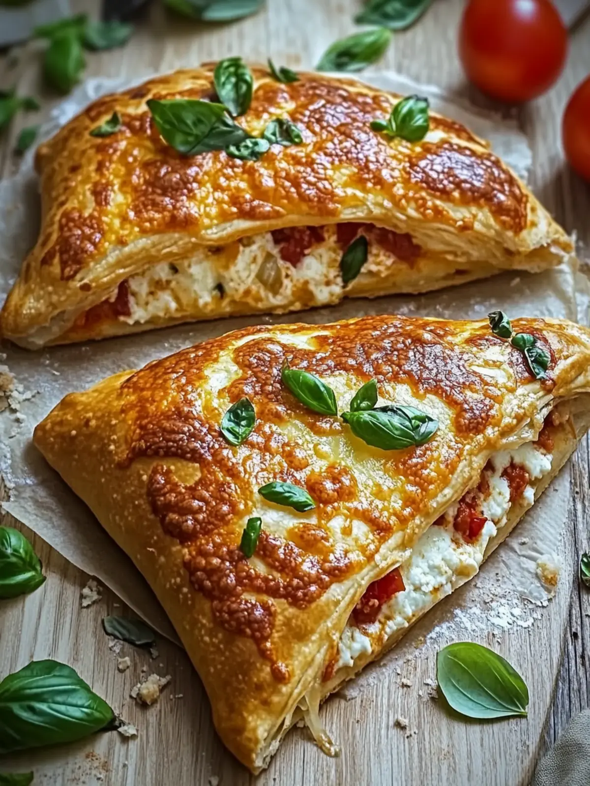Schnelle Blätterteig-Calzone: Ein Genuss für jeden Tag