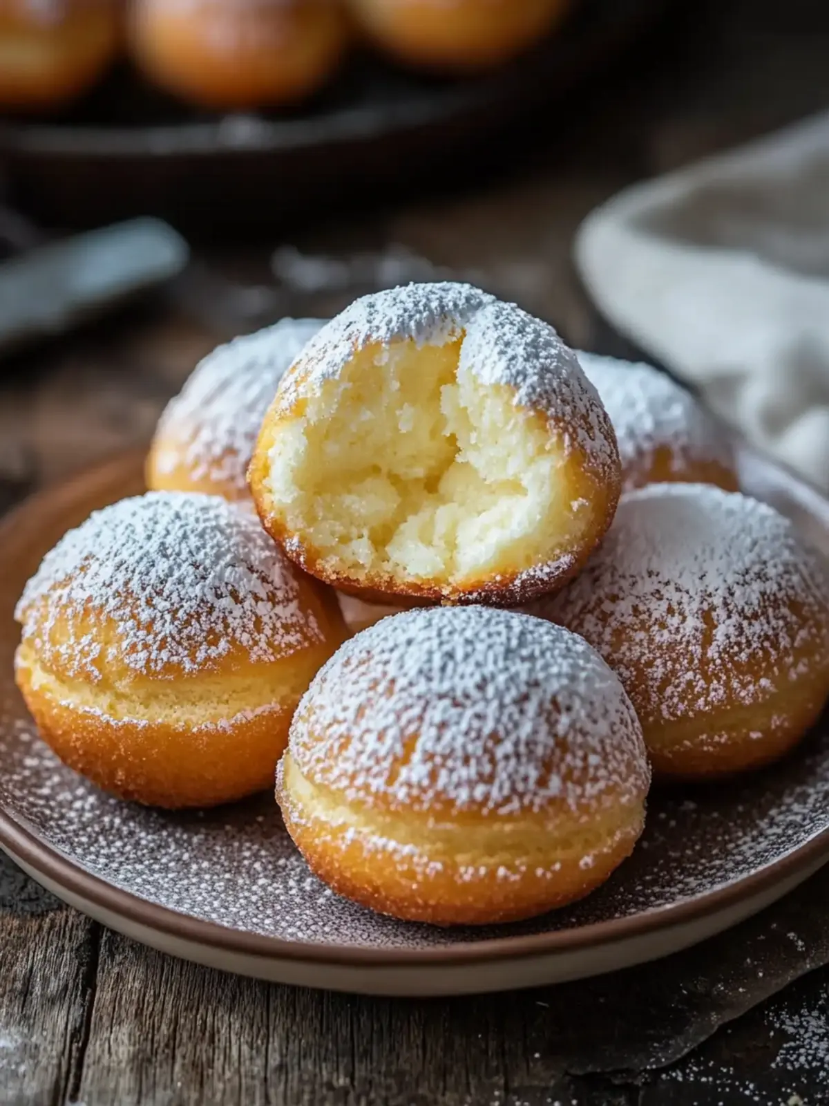 Bomboloni mit Creme: Ein unglaubliches ultimatives Rezept für 10 Stück