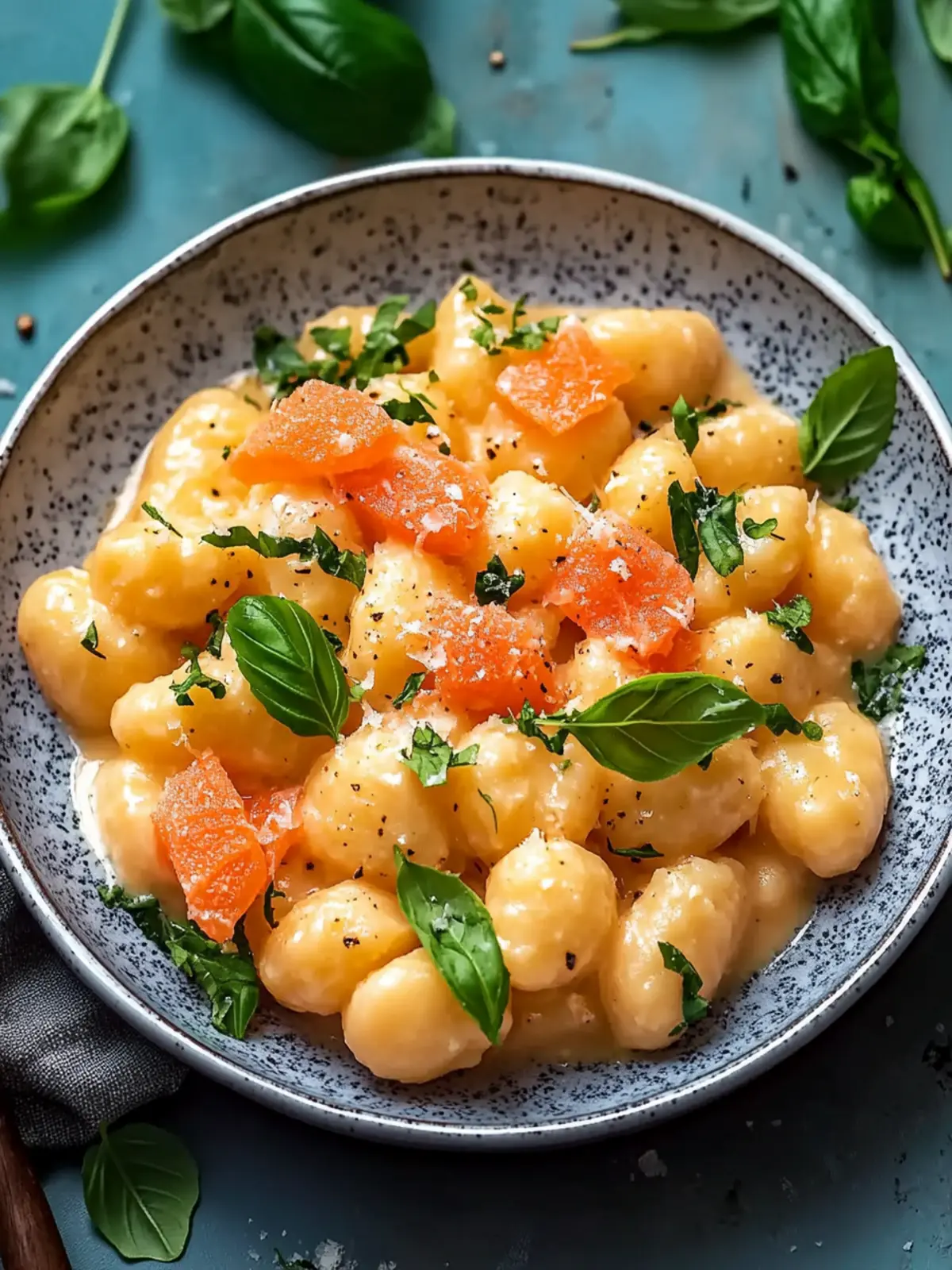 Saftige Räucherlachs-Gnocchi