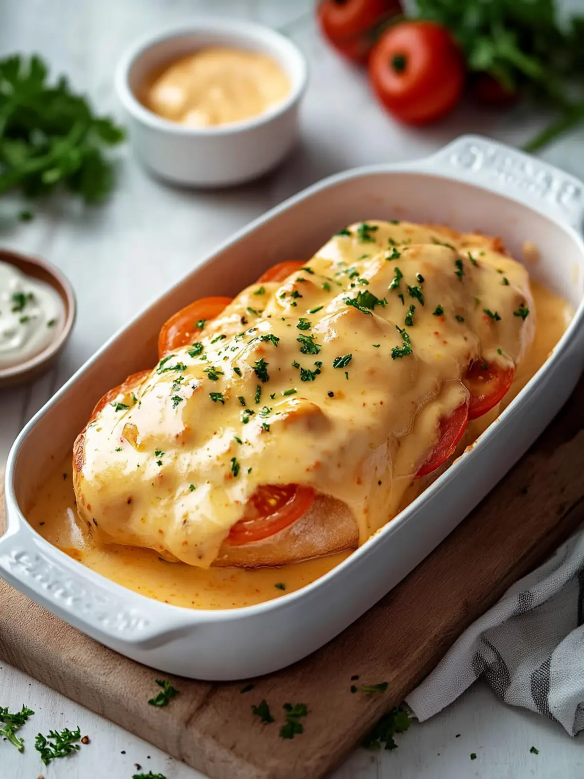 Chicken breast in cream cheese sauce: A recipe for enjoyment