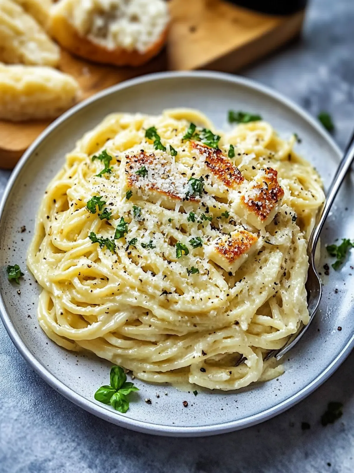 Creamy Garlic Parmesan Chicken Pasta to Fall in Love With