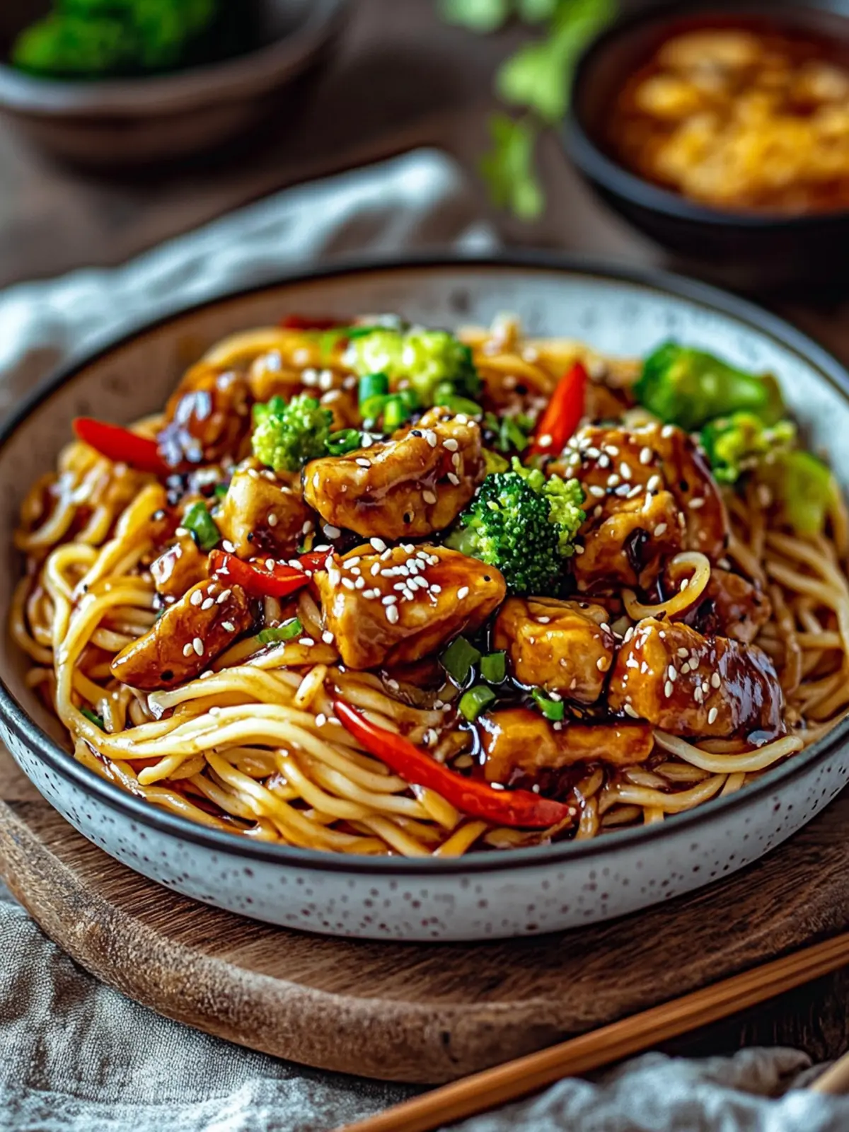 Hähnchen Teriyaki Nudeln: So gelingt das Rezept perfekt