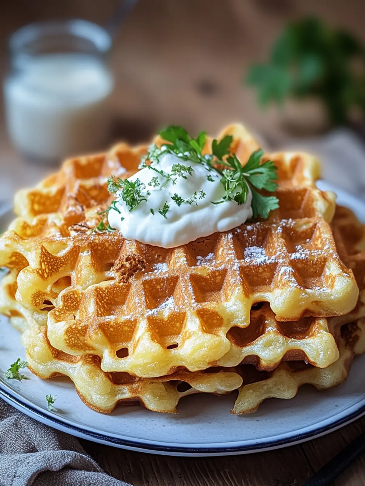 Kartoffelwaffeln Einfach und Knusprig