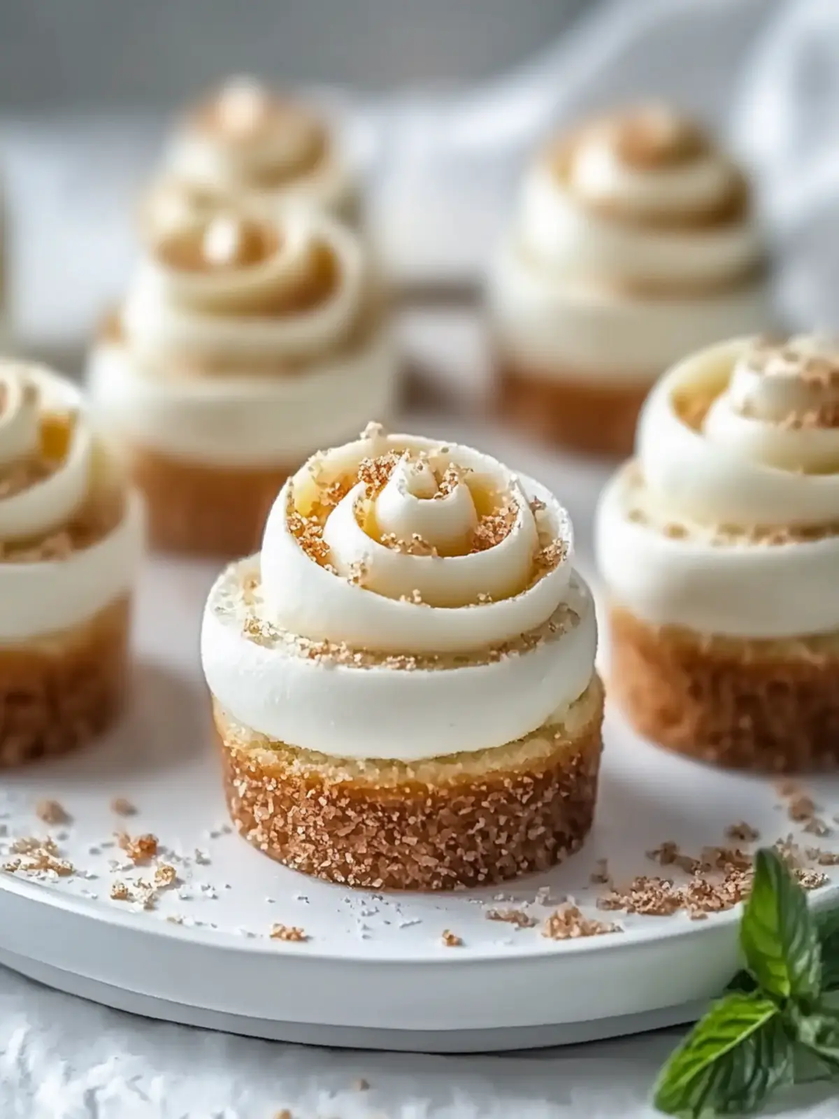 Mini Zimtwirbel-Käsekuchen für süße Momentmacher