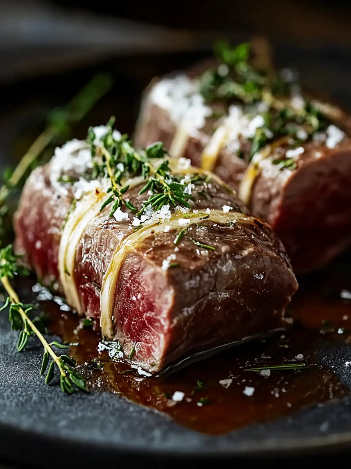 Delicious German beef roulades: A soothing delight for the palate.