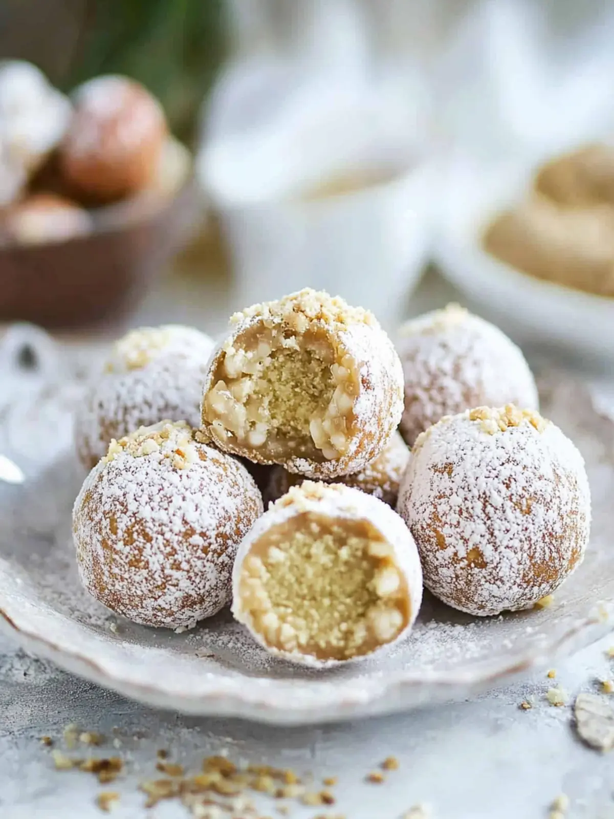 Grießknödel mit Nougat – Mozartknödel (zuckerfrei)